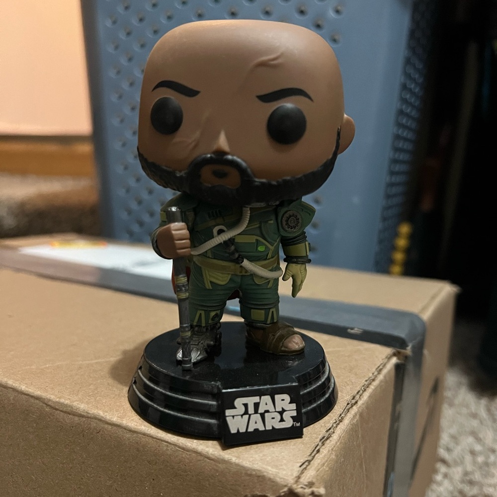 Star Wars Saw Gerrera Pop Funko NO BOX